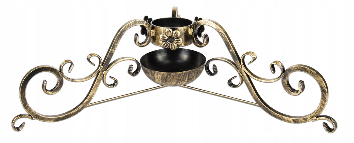 MASSIVE STEEL CHRISTMAS TREE STAND, UNDER THE CHRISTMAS TREE FORGED SH7 TRUNK HOLE 10CM Manufacturer code SH7
