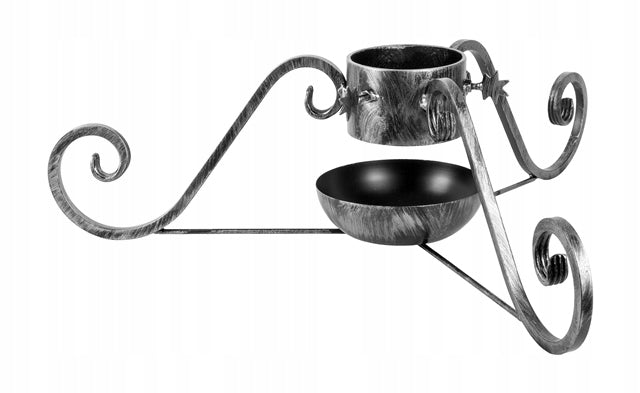 MASSIVE STEEL FORGED CHRISTMAS TREE STAND, UNDER THE CHRISTMAS TREE SH13 HOLE FOR TRUNK 12,5! Packaging status original