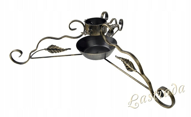 MASSIVE STEEL FORGED CHRISTMAS TREE STAND, UNDER THE CHRISTMAS TREE SH4 TRUNK HOLE 10 CM Manufacturer code SH4
