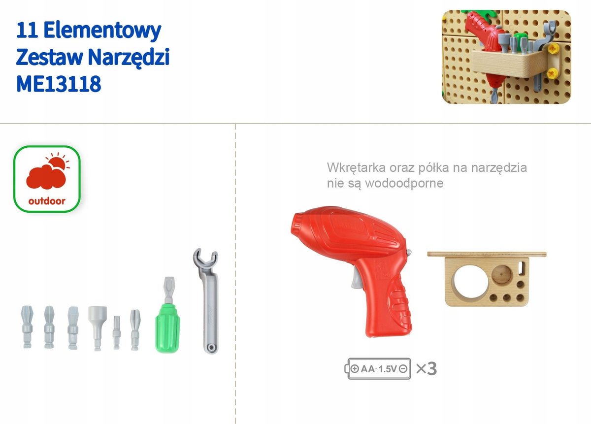 MASTERKIDZ Tool Set with Screwdriver for STEM Scientific and Creative Board Brand Masterkidz
