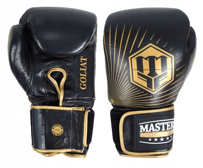 MASTERS GOLIAT 18 oz Leather Boxing Gloves - RBT-18G Buffalo Leather