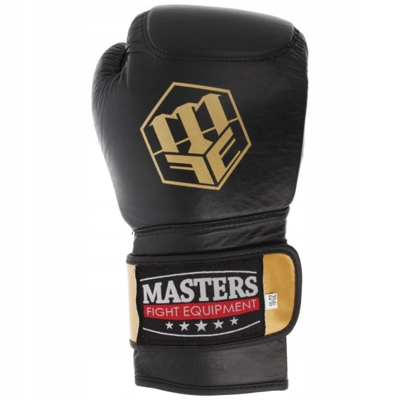 MASTERS RBT-HARD Boxing Gloves Leather Buffalo 14 oz Packaging status original