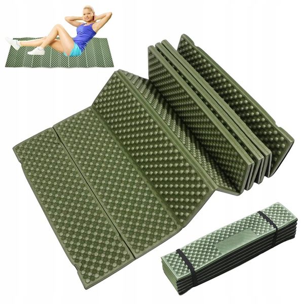 MAT FOLDING TOURIST MAT 180CM FOR SLEEPING BEACH MILITARY CAMPING