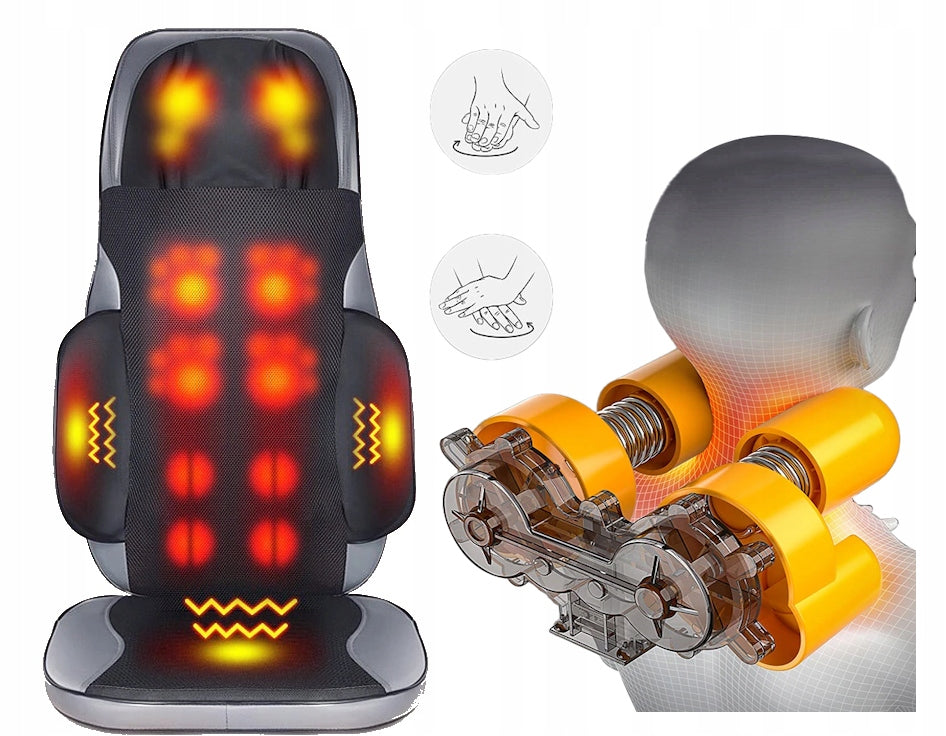 MAT MASSAGE NECK HEATING 7x ENGINE LUMBAGO DISCOPATHY