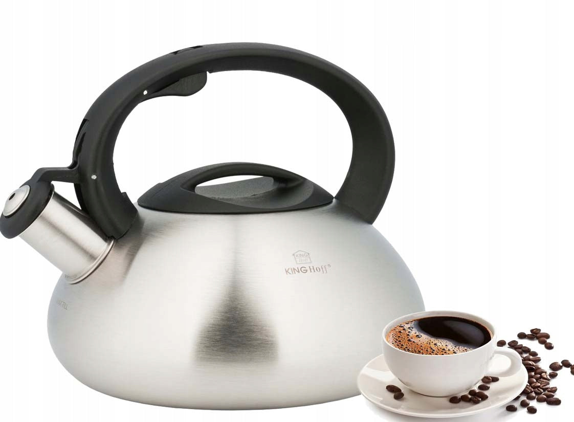 MATT STEEL KETTLE 3 L INDUCTION GAS SATIN KING Hoff