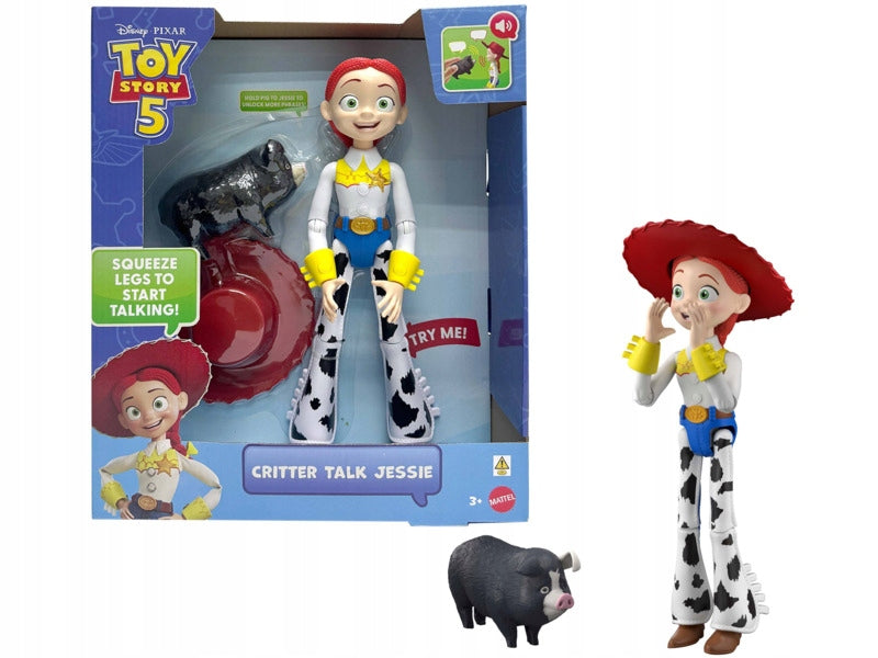 MATTEL Disney Pixar Toy Story 5 Critter Talk Jessie JKL99 Figurine Set