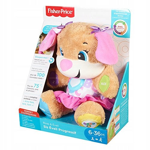 MATTEL FISHER PRICE SISTER PUPPY STUDENT BY FRENCH ORYG. Manufacturer code 45236222