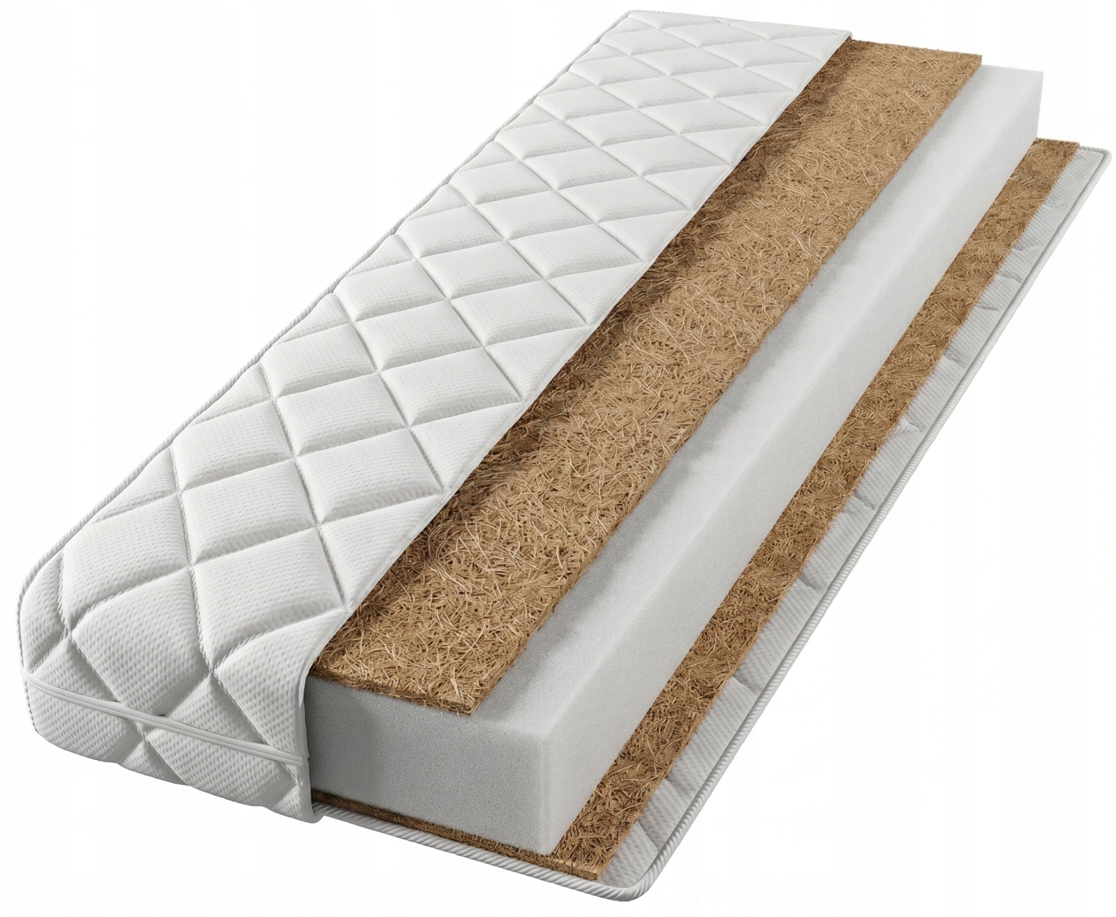 MATTRESS 120X60 FOR COT COCONUT FOAM COCONUT Oeko-Tex Anti-allergic