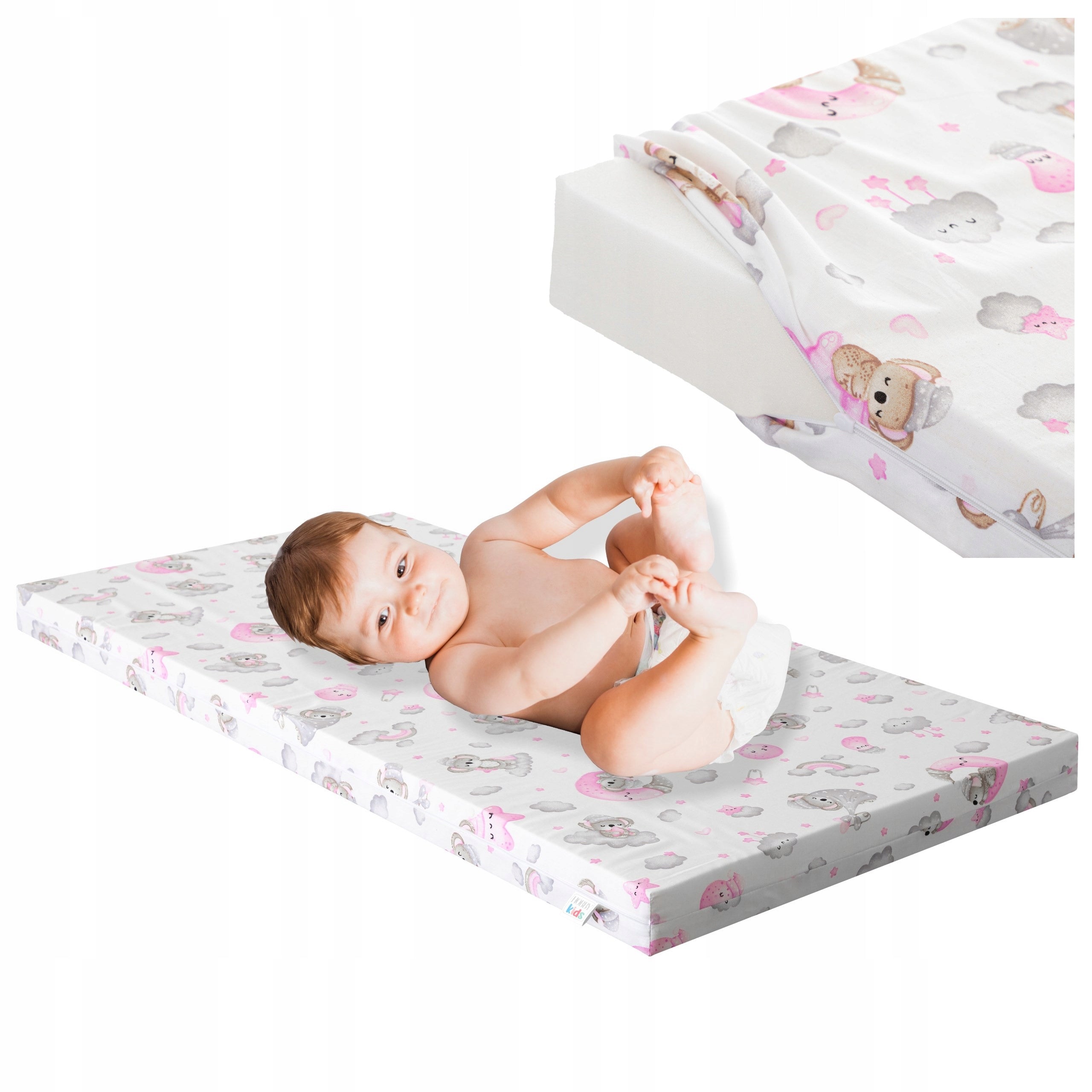 MATTRESS FOR BABY COT 120x60 cm Mattress for travel cot