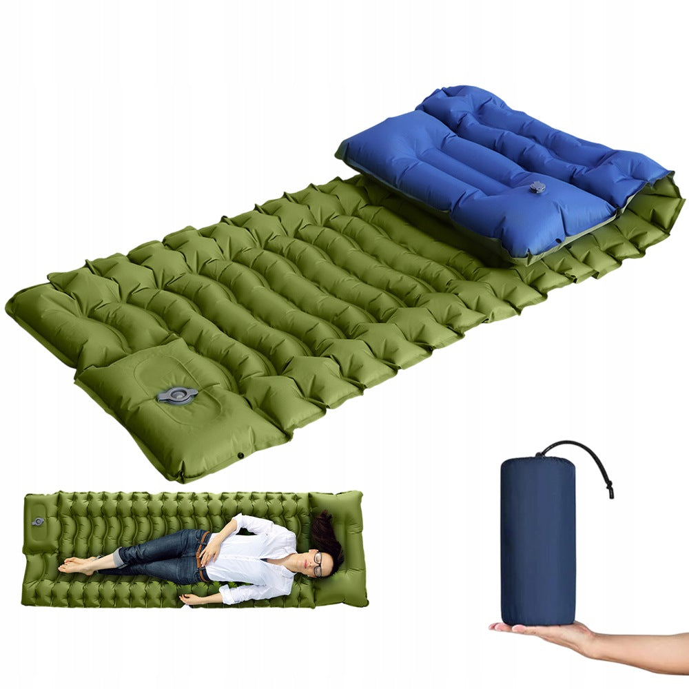 MATTRESS INFLATABLE SELF-INFLATING BED TRAVEL TO TENT AND HIKING 195X68CM