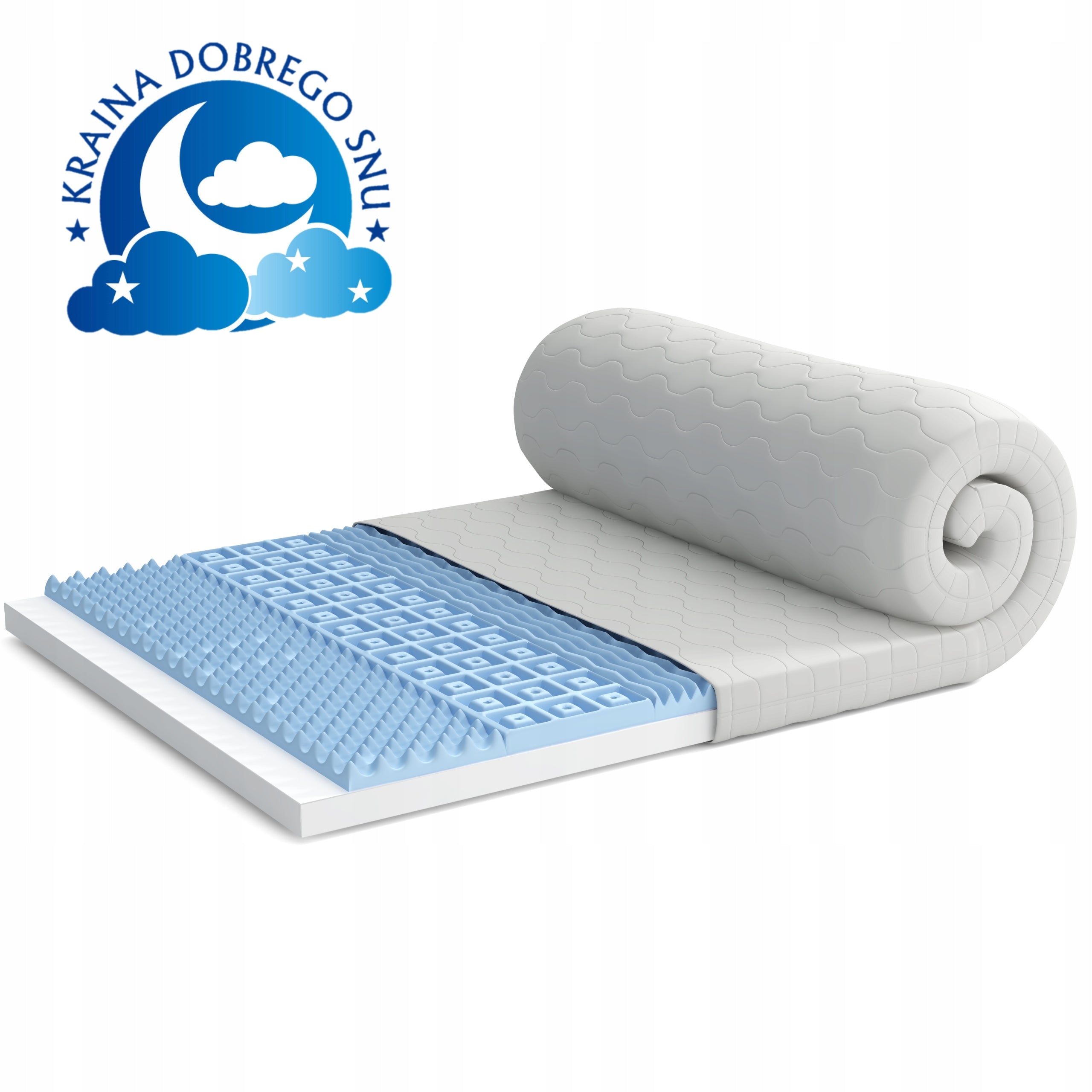 MATTRESS SURFACE MASSAGE OVERLAY KDS FOAM-FOAM PROFILE 120x200x8
