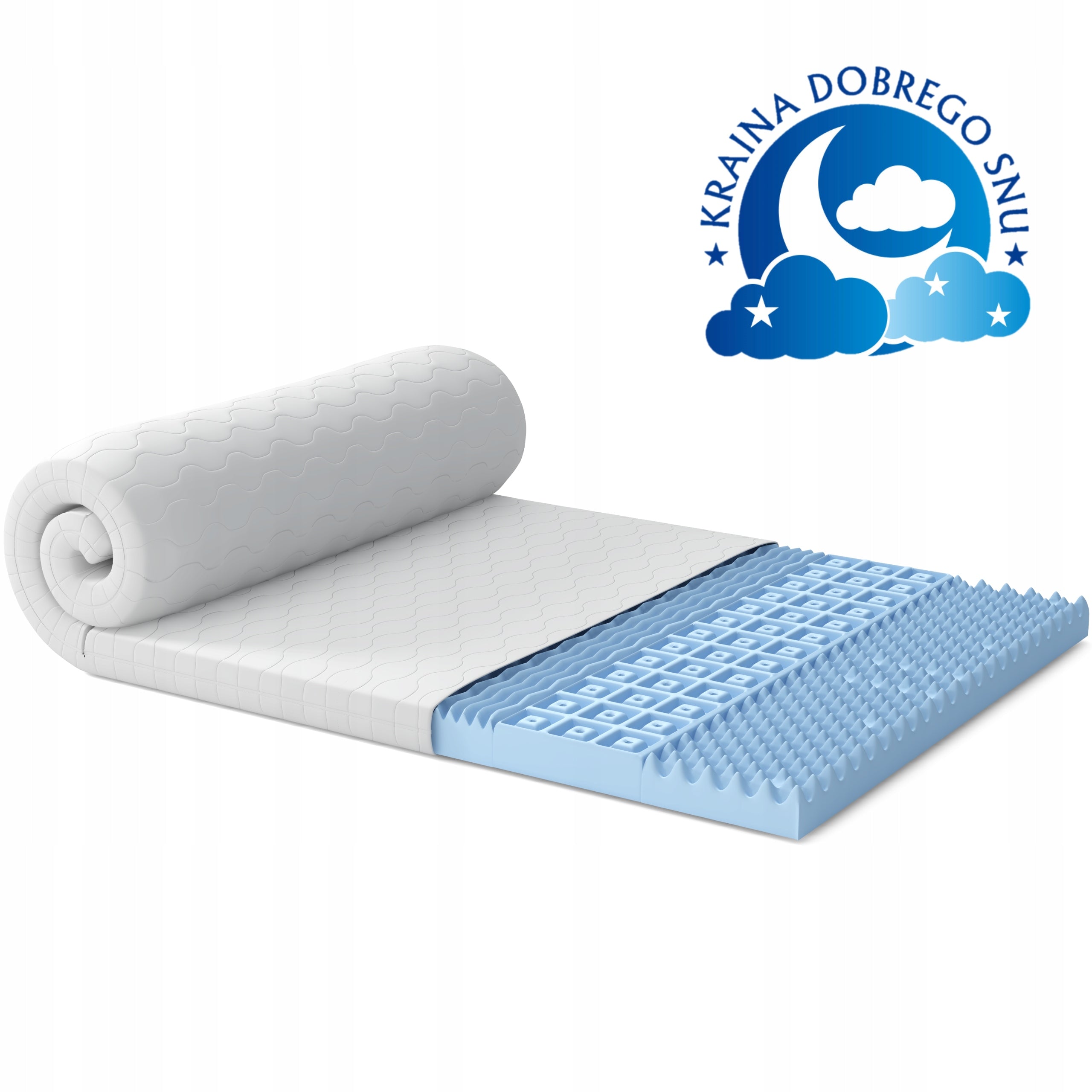 MATTRESS SURFACE MASSAGE OVERLAY KDS PROFILED FOAM 140x200x4 Manufacturer code KDS_PIANKA PROFIL 3_140X200