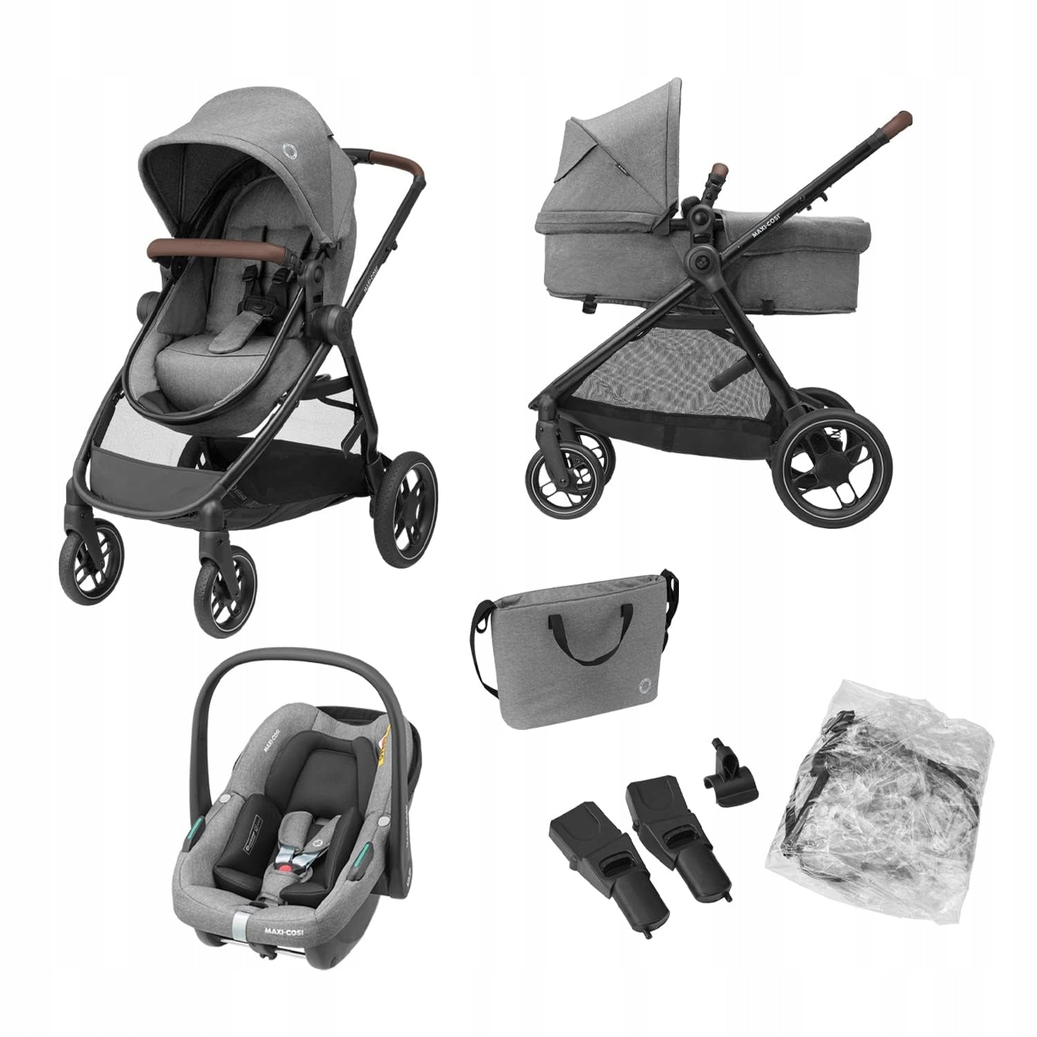 MAXI COSI ZELIA S TRIO MULTIFUNCTIONAL TROLLEY 3IN1