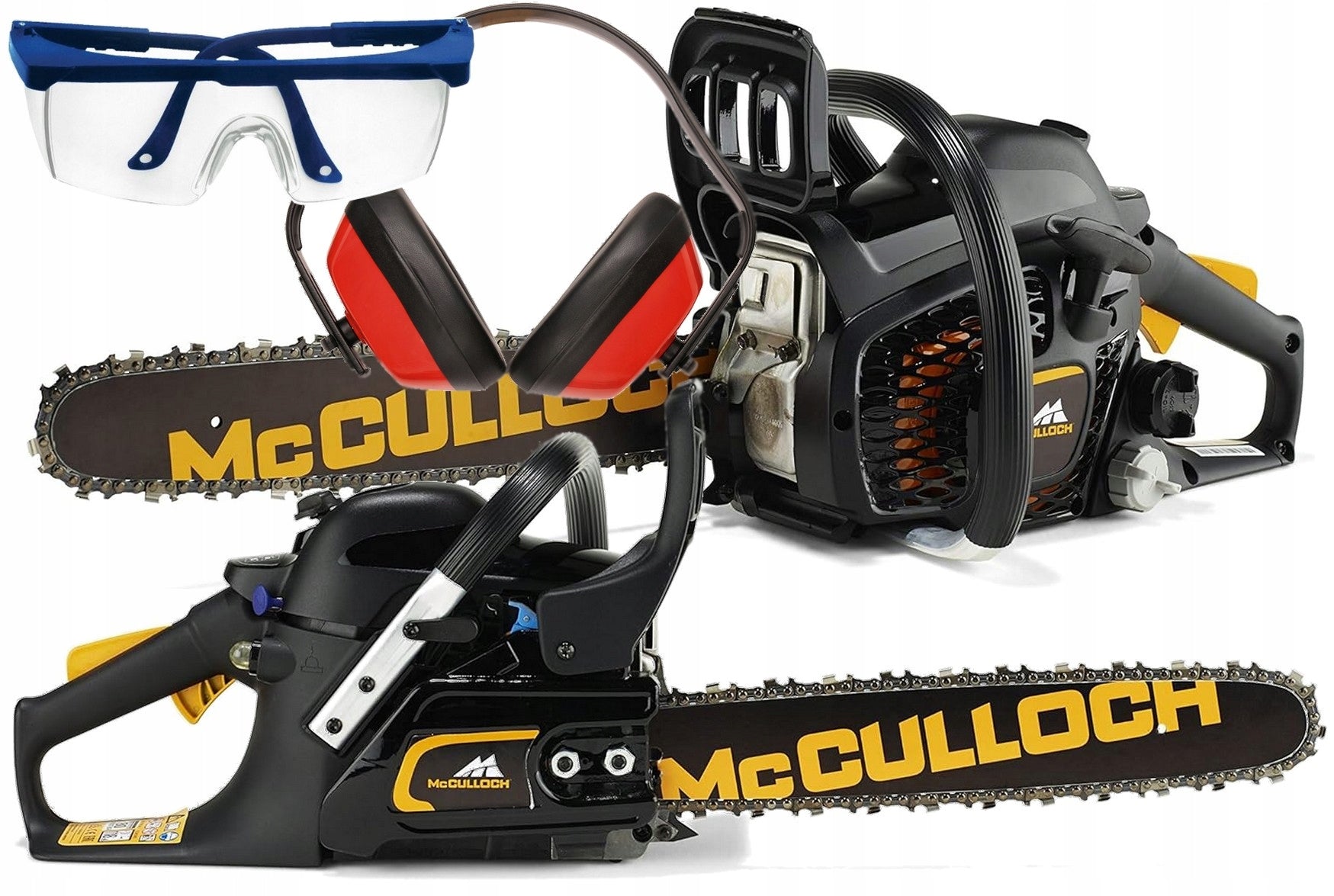 MCCULLOCH CS35S chainsaw for tree 35cm 2KM Soft Start+O+N