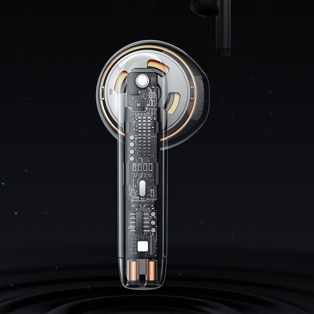 MCDODO BLUETOOTH 5 WIRELESS EARBUDS WITH MICROPHONE CASE BLACK Brand McDodo