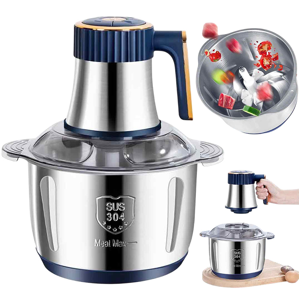 MEAT ELECTRIC GRINDER 6 BLADES 5L CONTAINER STAINLESS STEEL SPEED VEGETABLES Brand Bedee