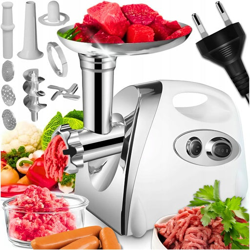 MEAT GRINDER 2800W FOR FILLING ELECTRIC SAUSAGES 3 STRAINERS