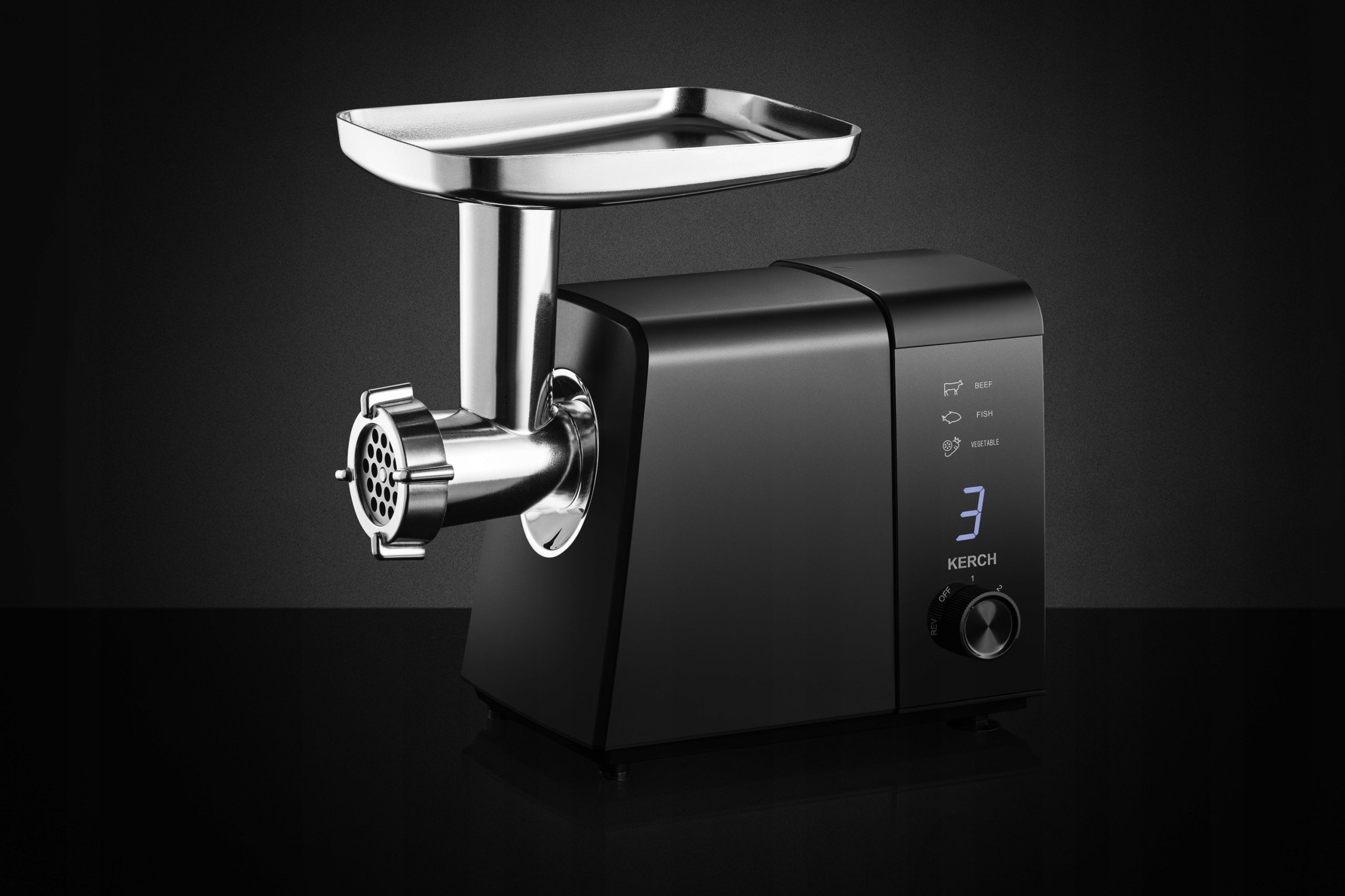 MEAT GRINDER BREWS KERCH FARGO 2500W SHREDDER +ACCESSORIES Manufacturer code FARGO 2500W BLACK