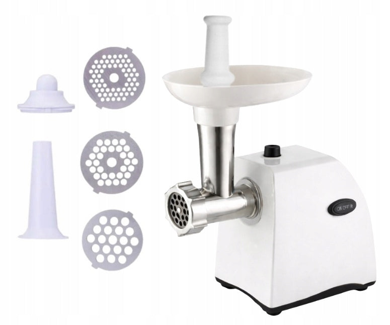 MEAT GRINDER ELECTRIC STRONG MULTI-PURPOSE SHREDDER Grinding efficiency 2 kg/min