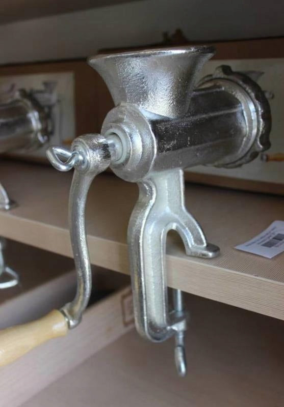MEAT GRINDER MANUAL CAST IRON 10# 4670 Brand Cook Line