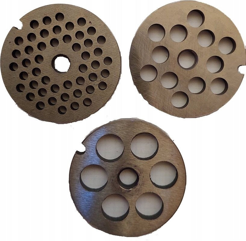 MEAT GRINDER STRAINER NO. 5 DIAMETER 8 mm UNIVERSAL STEEL Power rating 1 W