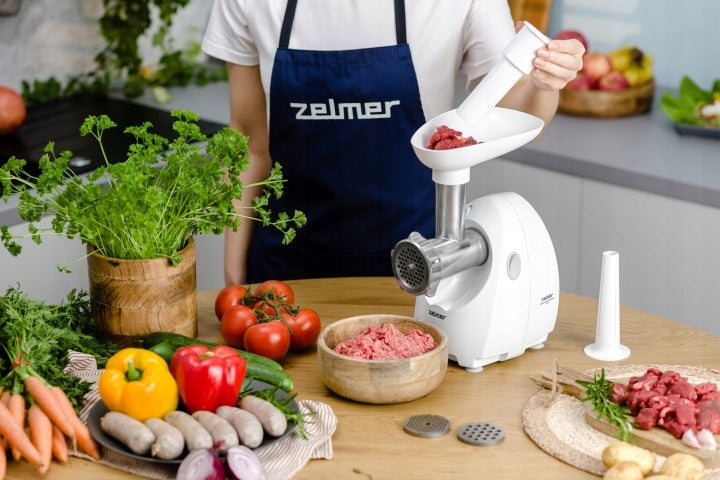 MEAT GRINDER ZMM 4080B ZELMER 1900W STRONG WHITE Model ZMM4080B