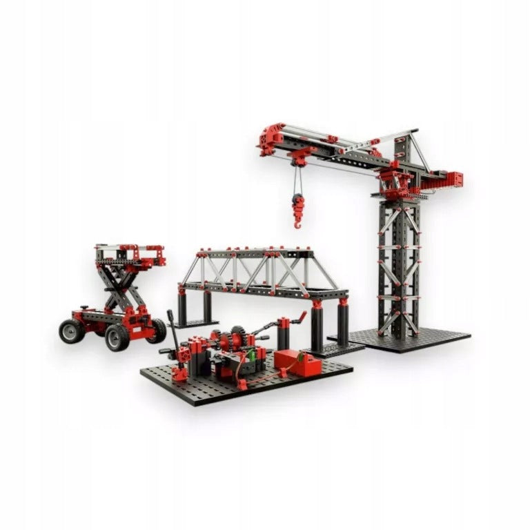MECHANICS AND STATICS EXTENDED EDUCATIONAL SET FISCHERTECHNIK Kid's age 9+ years
