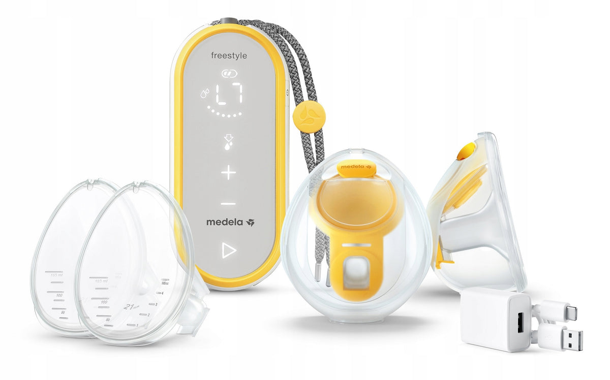 MEDELA Freestyle Hands-Free Breast Pump Packaging status original