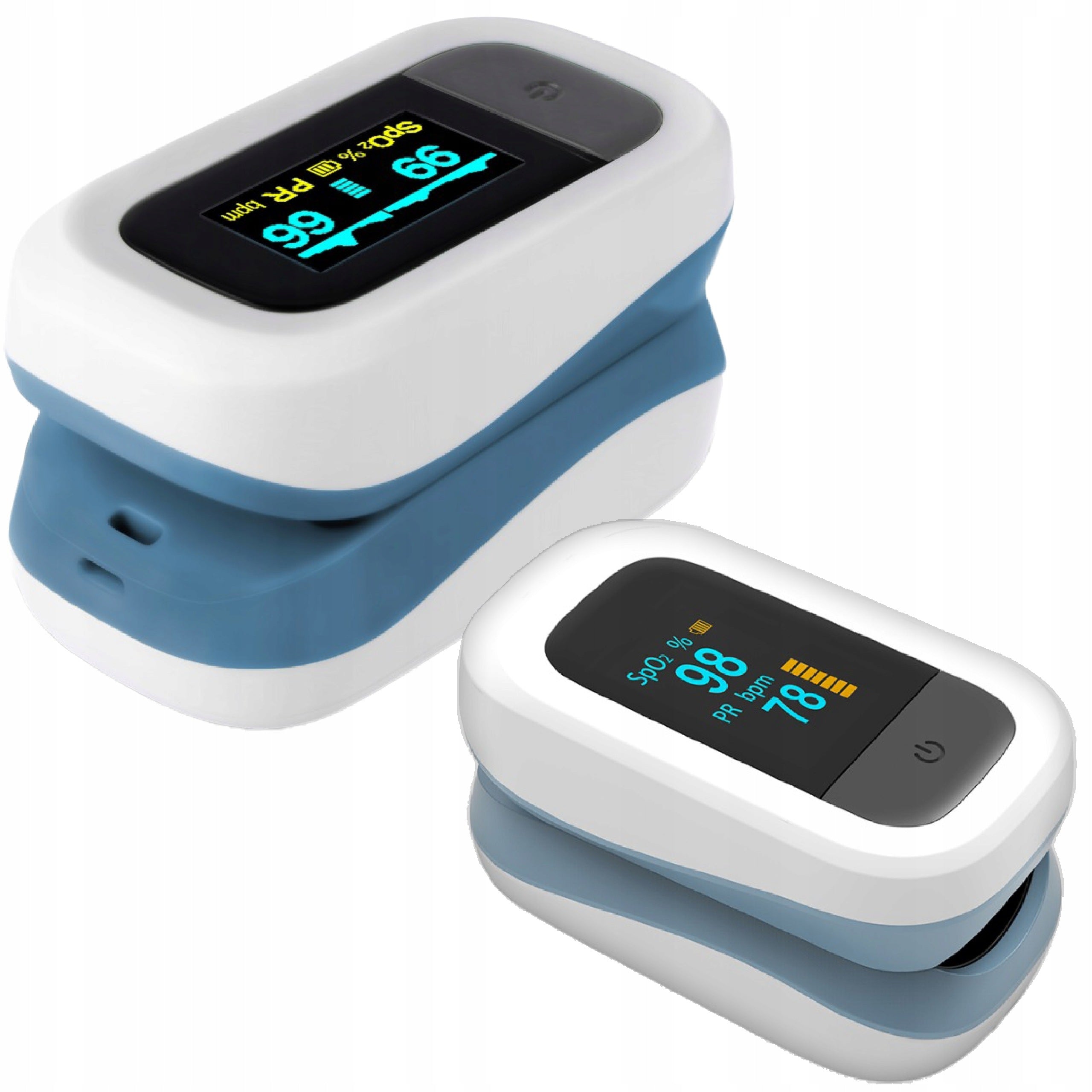 MEDICAL FINGER PULSE OXIMETER Herz Medical OLED display pulse measurement
