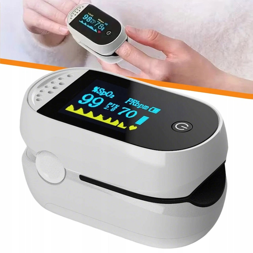 MEDICAL FINGER PULSE OXIMETER SpO2 WITH OLED DISPLAY