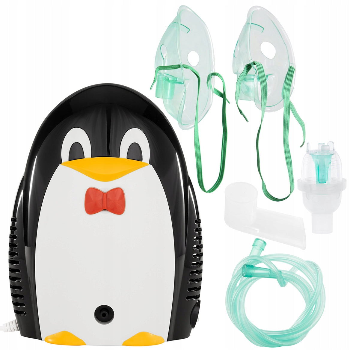 MEDICAL INHALER PENGUIN CORMED Two Masks Nebulizer CONTINUOUS OPERATION