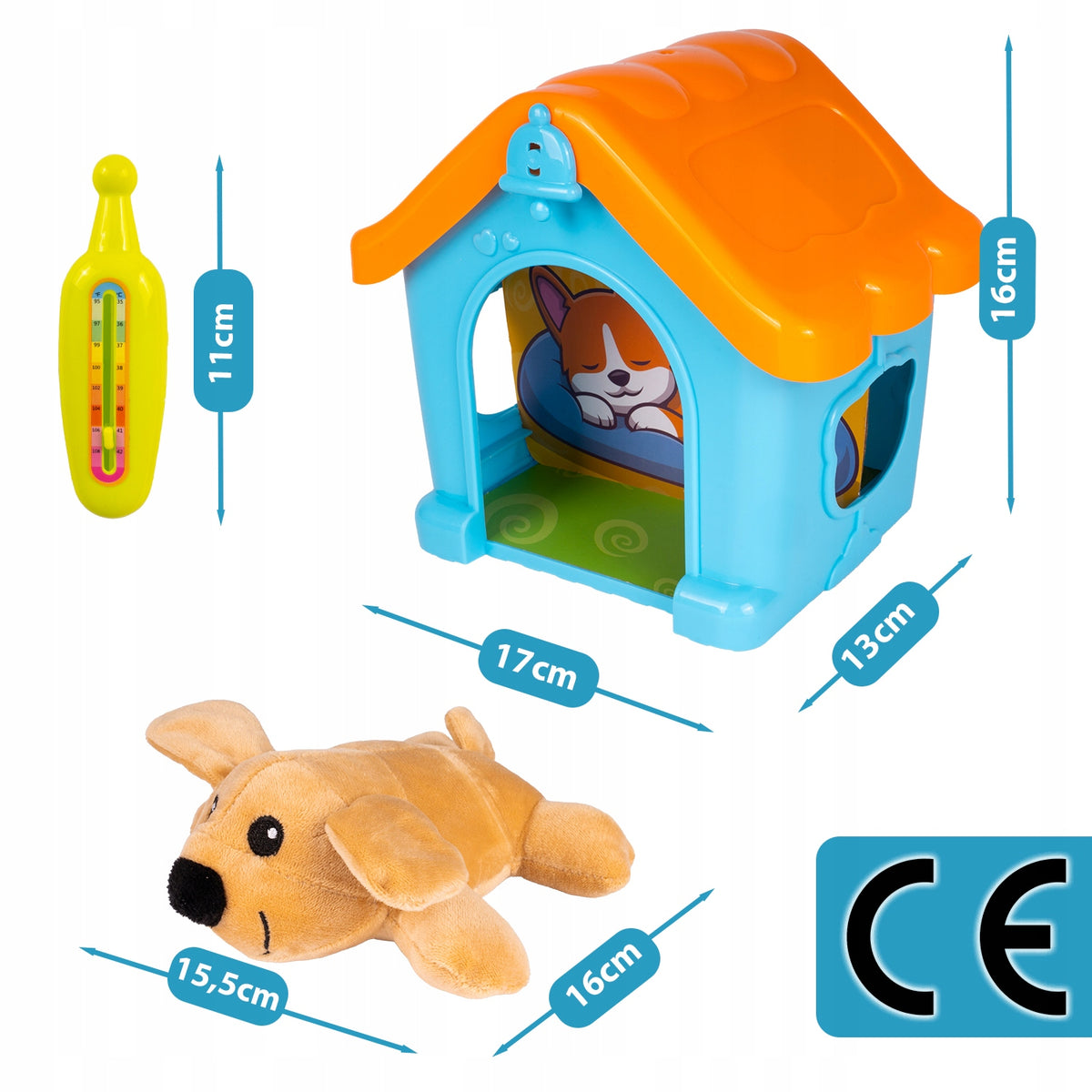 MEDICAL KIT VETERINARIAN WITH DOG SMALL DOCTOR DOG BUDA Dog with Buda Packaging status original