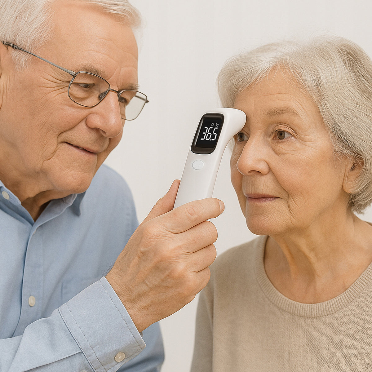 MEDICAL NON-CONTACT THERMOMETER FOR BODY TEMPERATURE MEASUREMENT ALARM Medical device yes