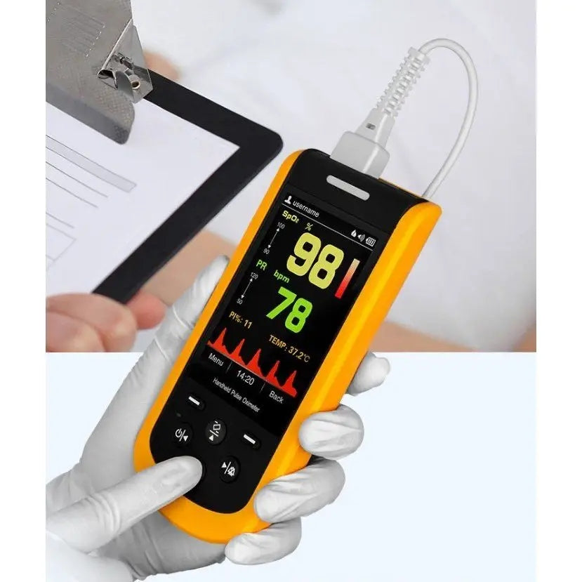 MEDICAL PULSE OXIMETER PROFESSIONAL CREATIVE MEDICAL SP-20 DOCKING STATION Packaging status original