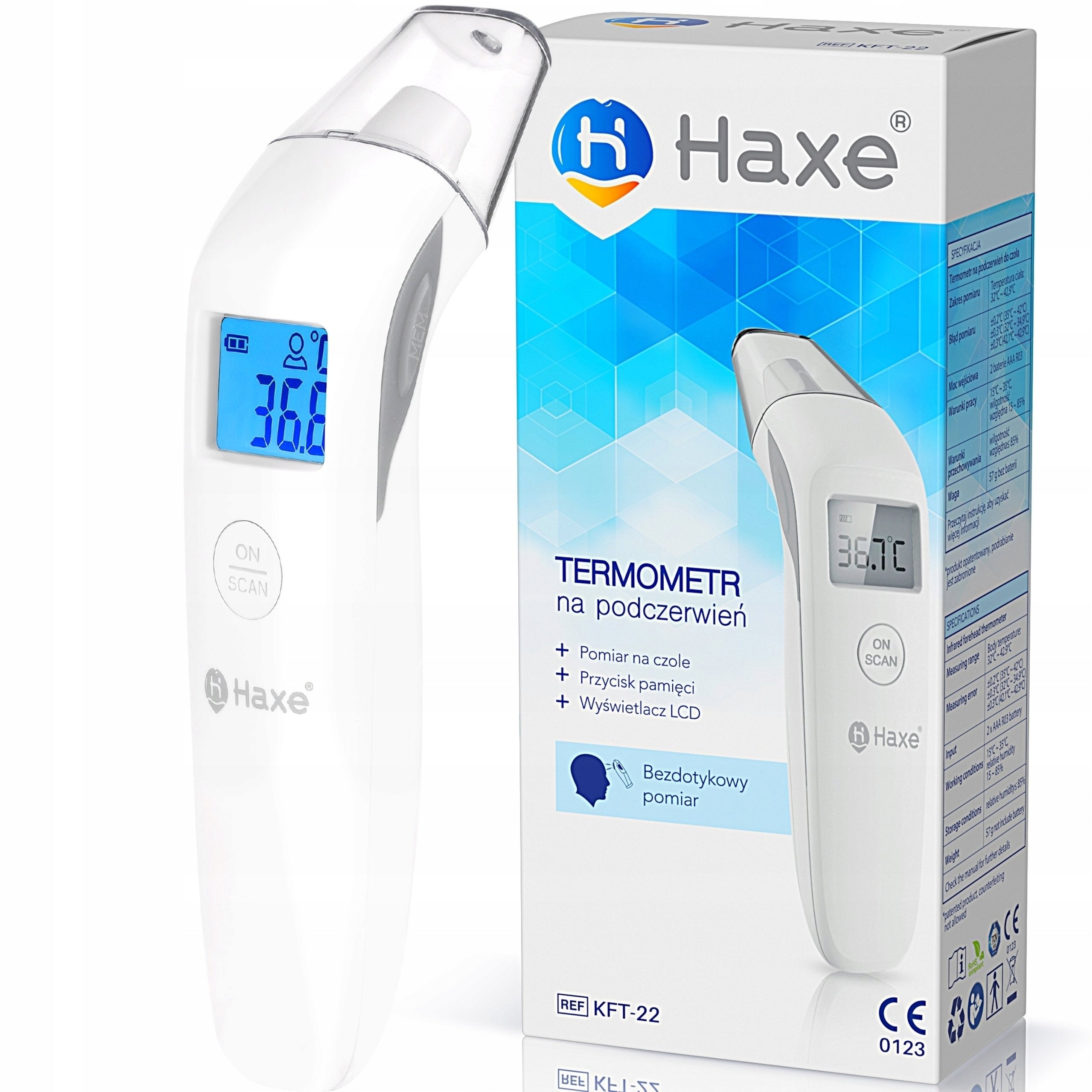 MEDICAL THERMOMETER non-contact electronic medical infrared Medical device yes