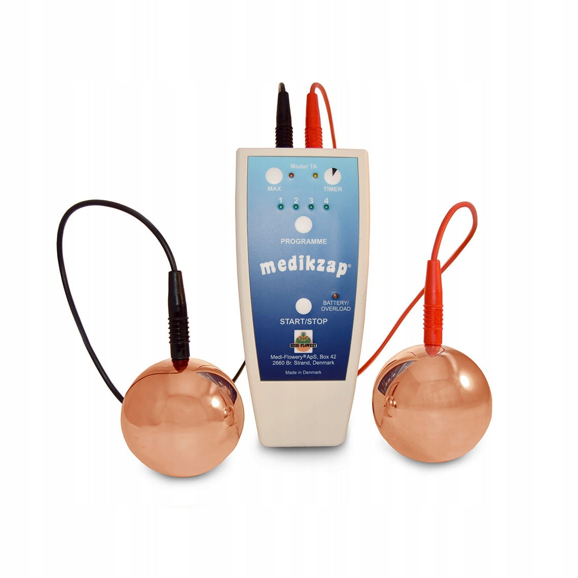 MEDIKZAP - ZAPPER - copper electrodes Medical device no