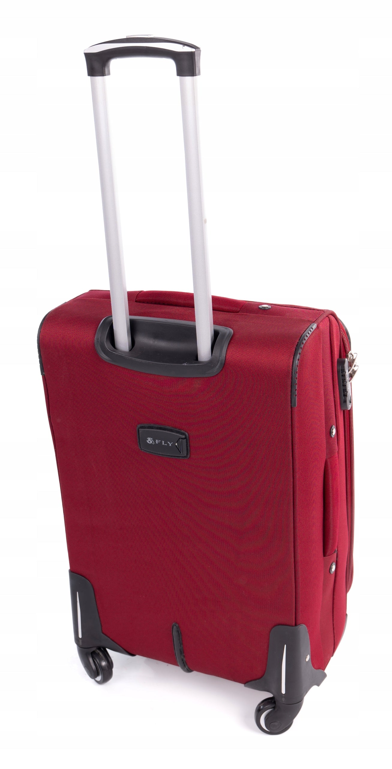 MEDIUM SUITCASE ON WHEELS TRAVEL LUGGAGE Soft XL Depth (shorter edge) 34 cm
