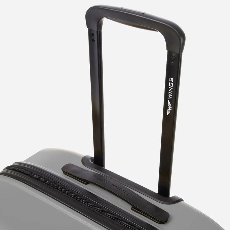 MEDIUM SUITCASE WINGS POLYPROPYLENE HAWFINCH 24" 63L DARK GREY Brand Wings