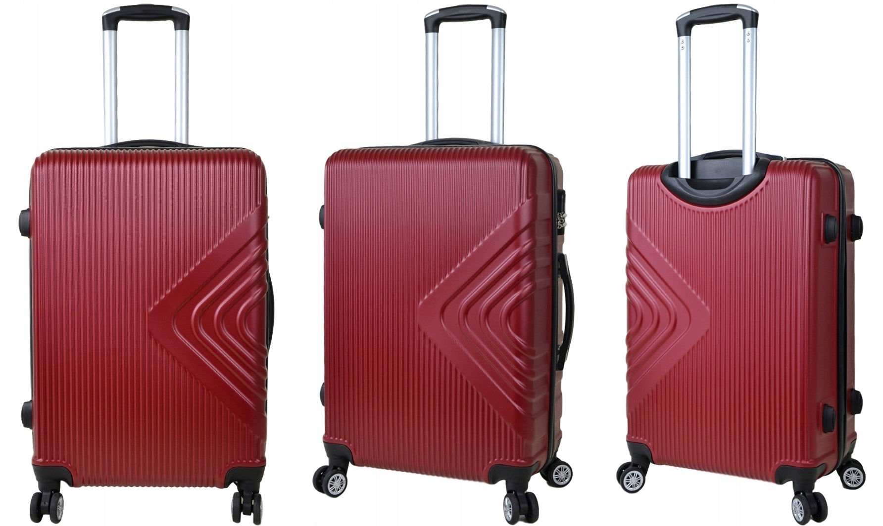 MEDIUM TRAVEL SUITCASE WITH WHEELS FIMRY SUNBAG - MODEL APUS 8082 Height 66 cm