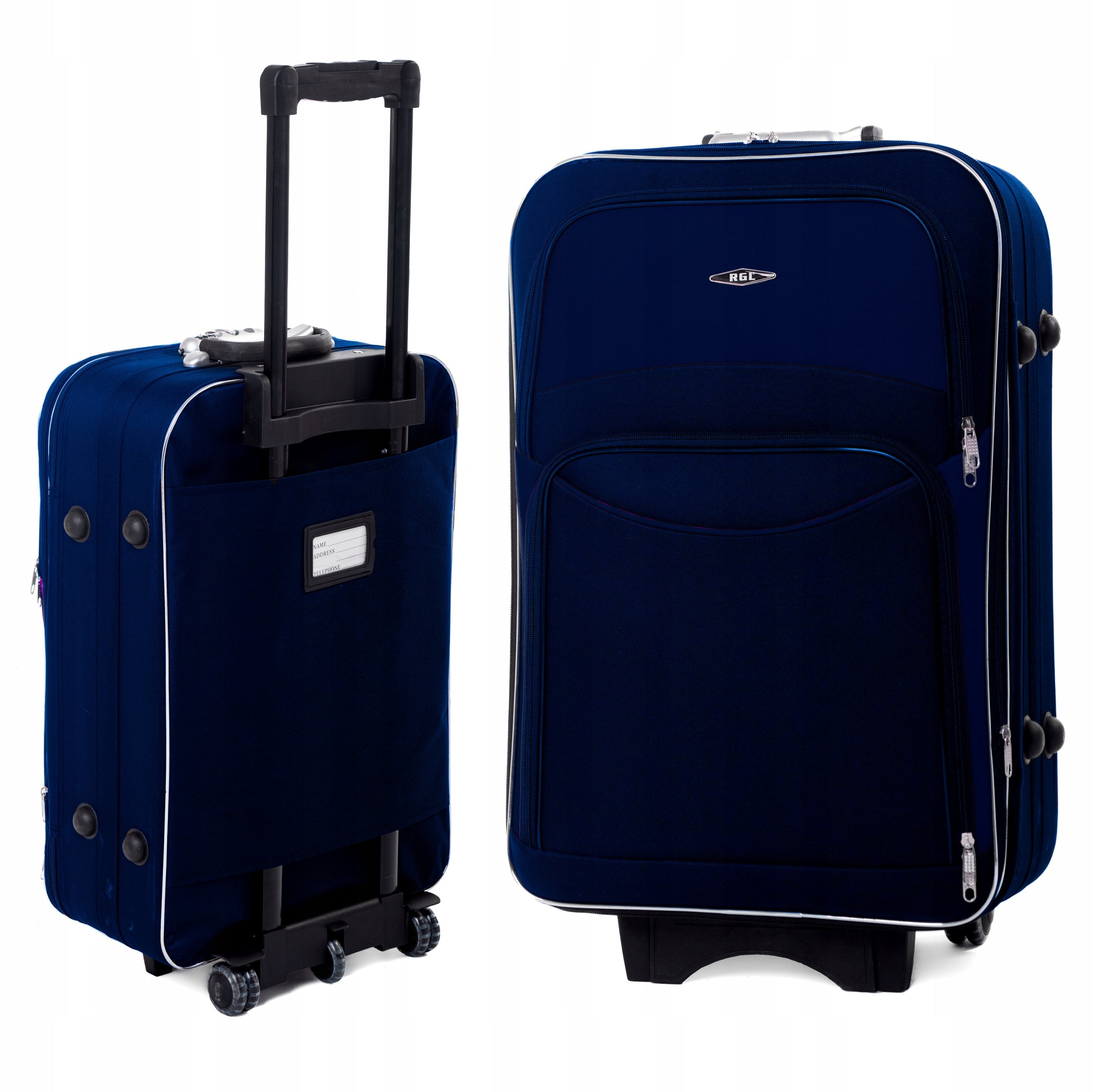 MEDIUM TRAVEL SUITCASE XL RGL LUGGAGE WHEELS BAG Brand RGL