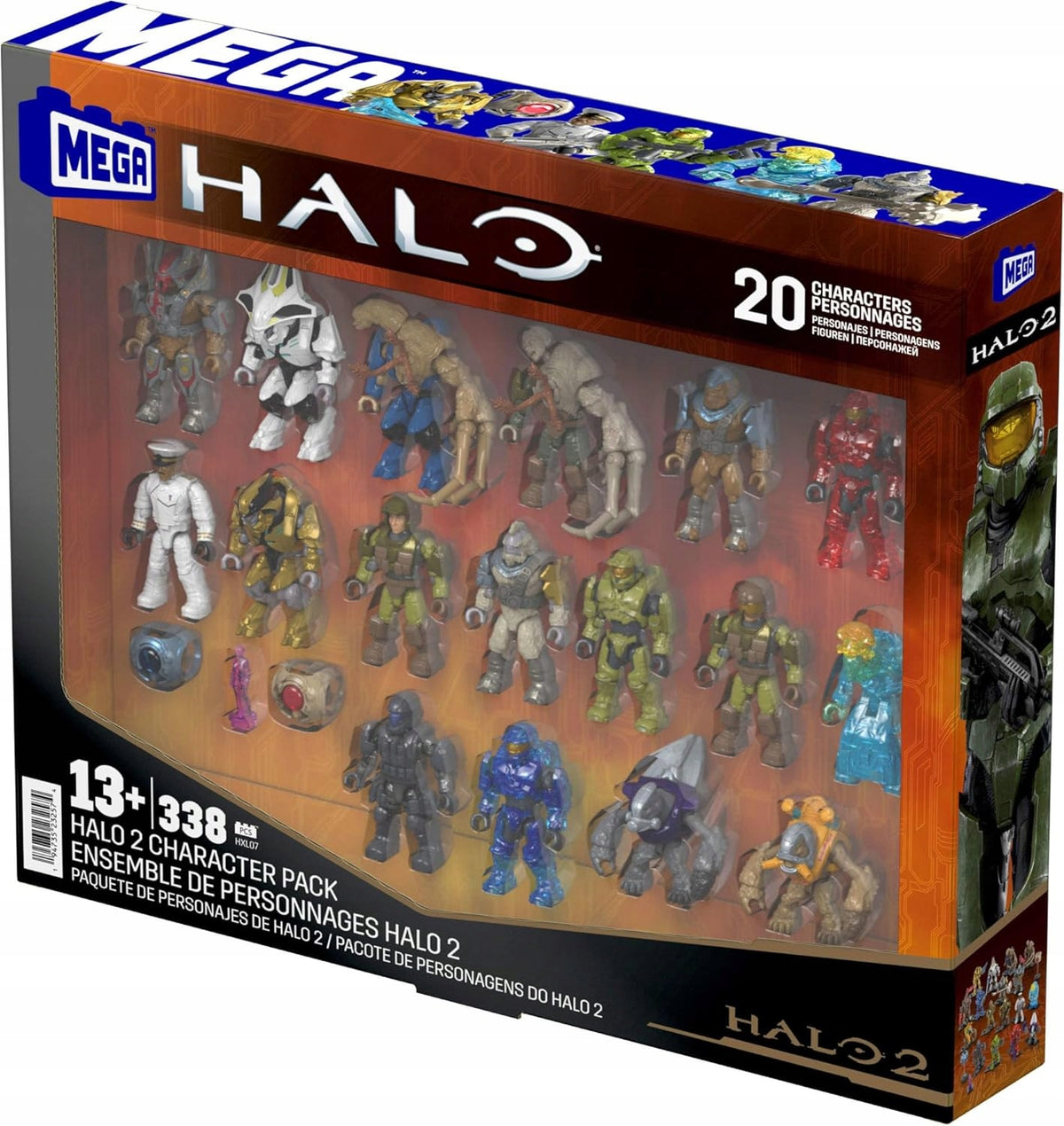 MEGA Halo Building set (339 elements) 20 figures HLX07 Manufacturer code HLX07