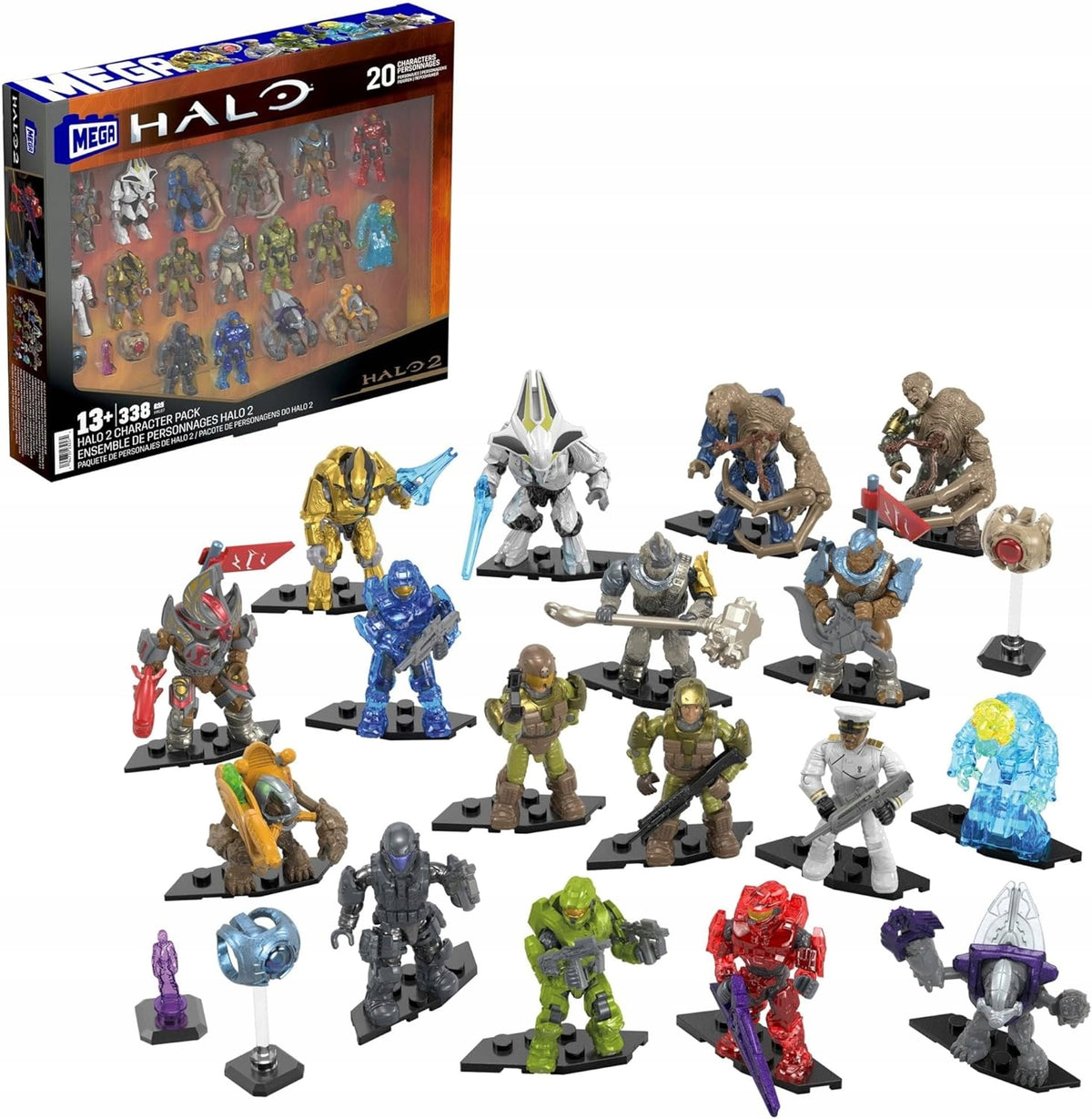 MEGA Halo Building set (339 elements) 20 figures HLX07