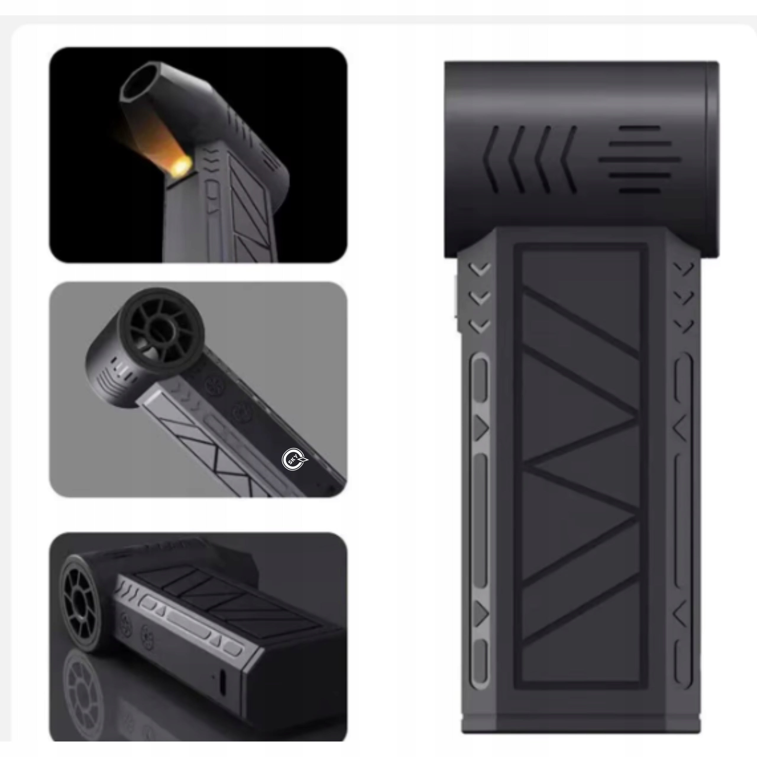 MEGA POWERFUL ELECTRIC BLOWER WIRELESS FOR ICE CLEANING ON GRILL Manufacturer code EDJ G10 DMUCHAWA