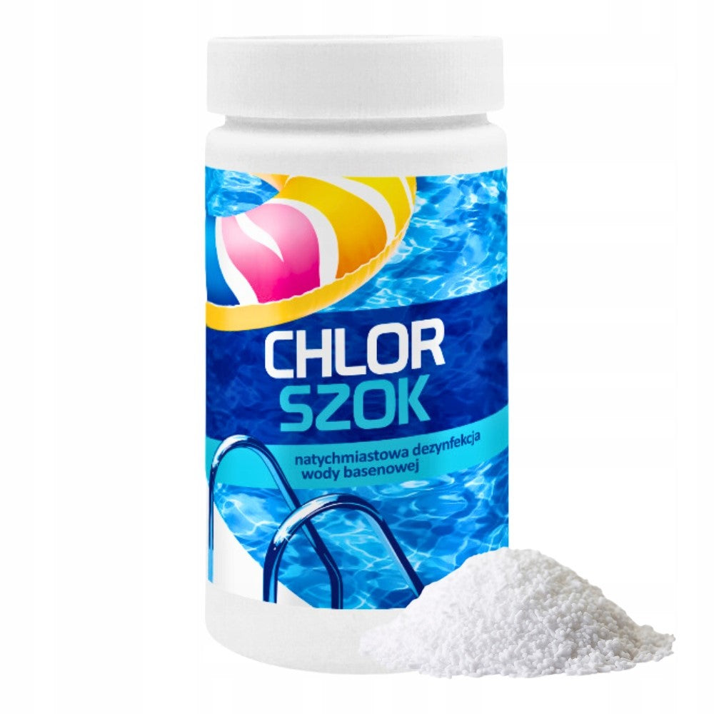 MEGA Set Chlorine Shock + Anti Algae + Flock Coagulant + Chlorine Tablets Brand Gamix