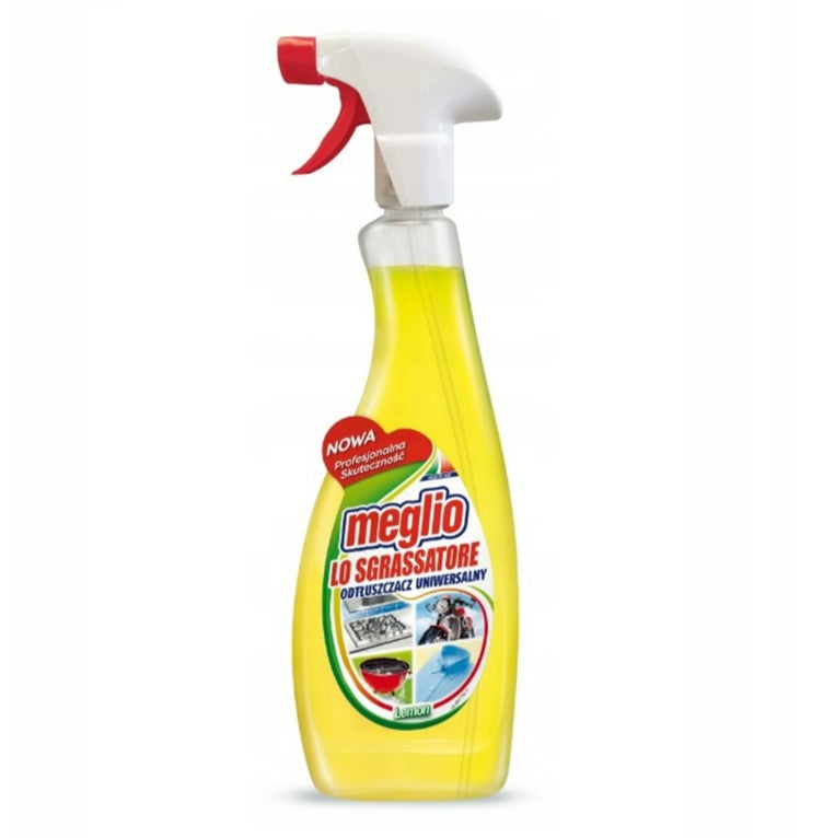 MEGLIO UNIVERSAL DEGREASE LEMON SPRAY 750ml