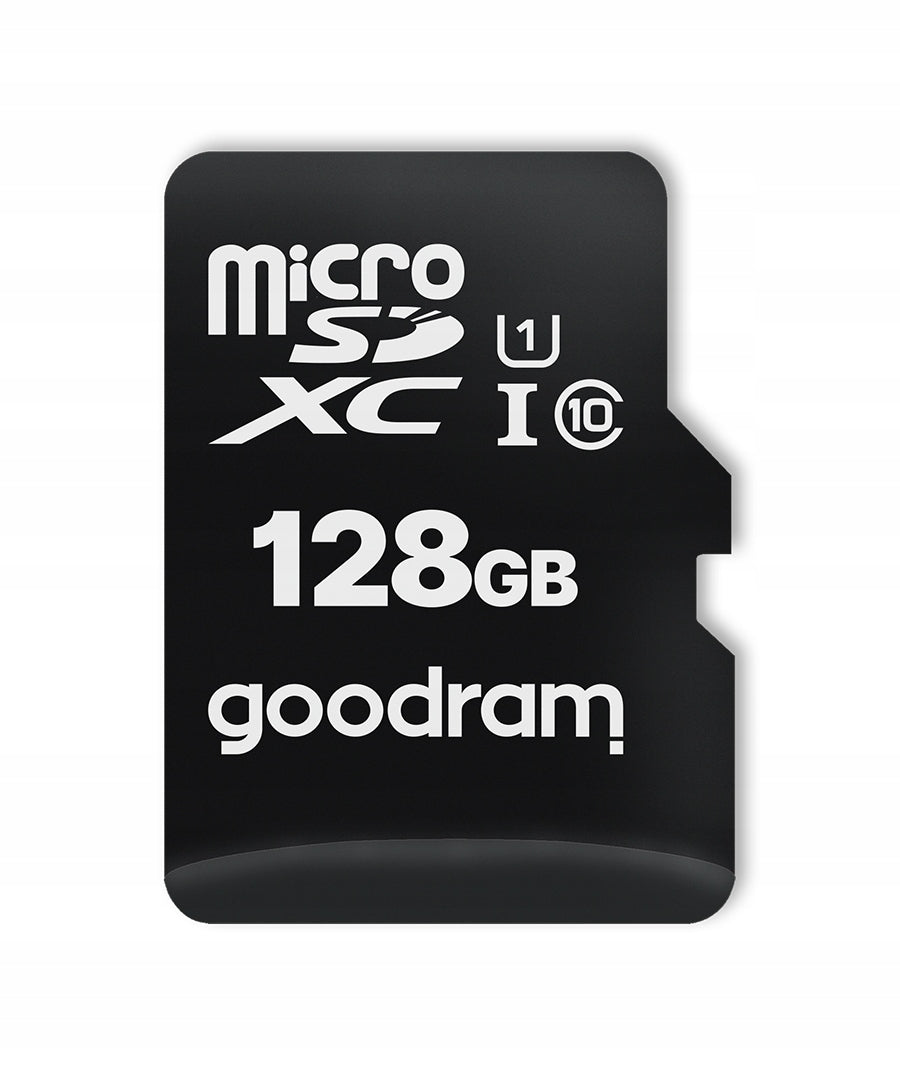 MEMORY CARD GOODRAM 128GB MICRO SDHC SDXC CLASS 10 + ADAPTER Manufacturer code Karta pamięci do telefonu aparatu kamery