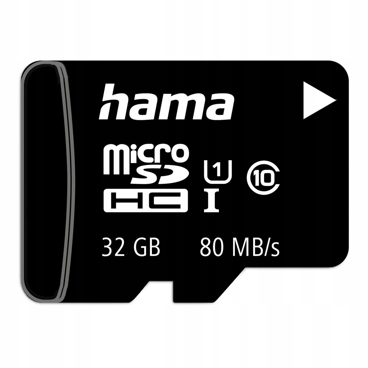 MEMORY CARD HAMA MICRO SDHC 32GB C10, 80MB/s + SD ADAPTER Packaging status original