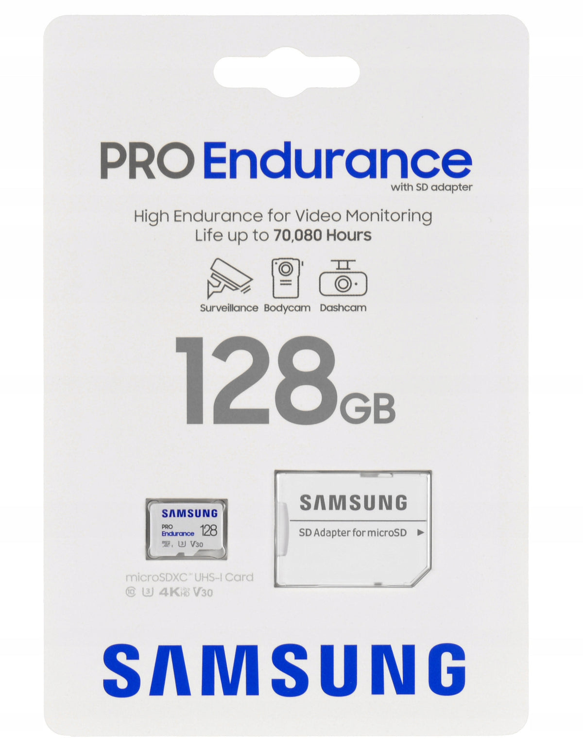 MEMORY CARD SAMSUNG Pro Endurance microSD 128GB