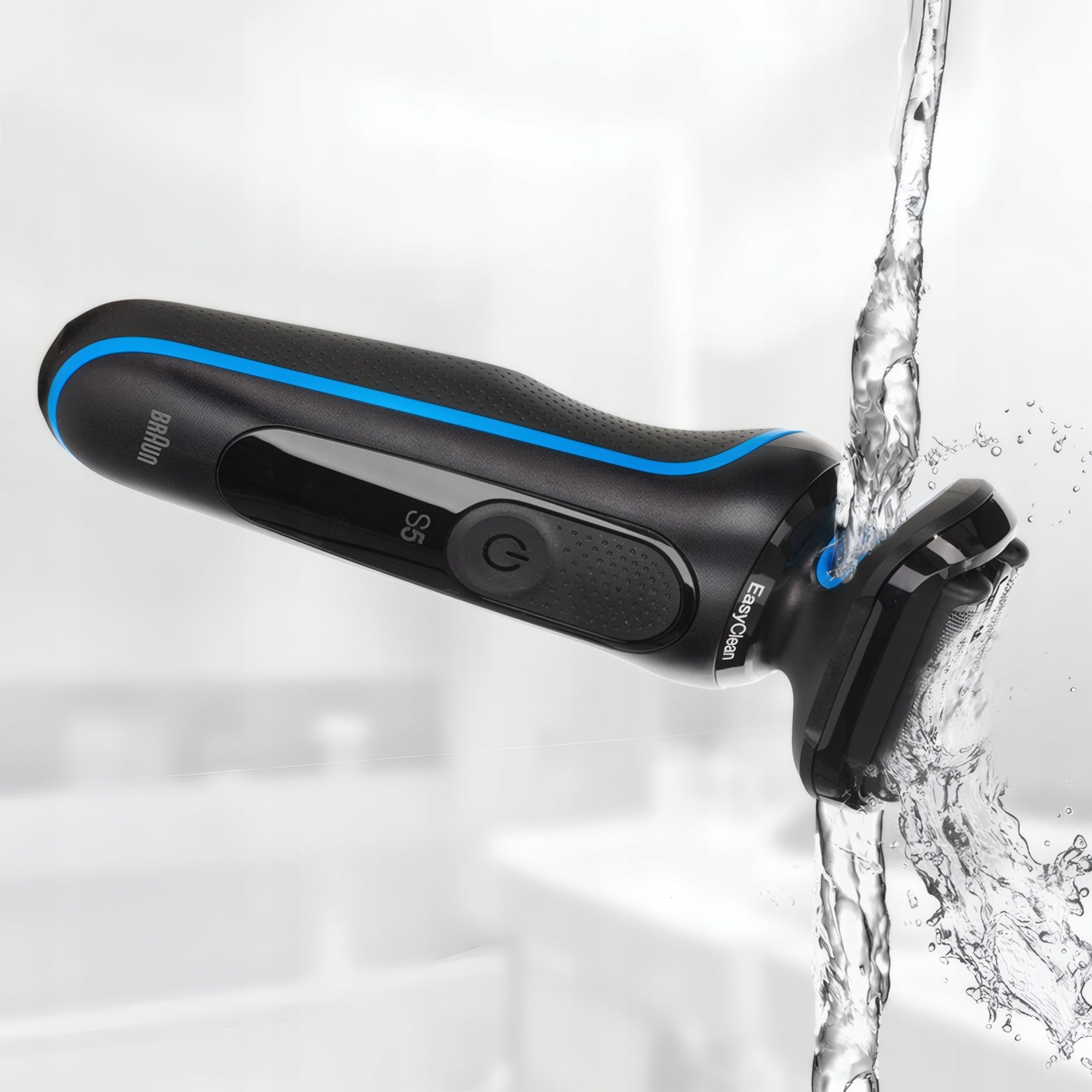 MEN'S BRAUN SERIES 5 50-M4500CS EasyClean + STAND + TRIMMER +CAPS Manufacturer code 50-M4500cs S5 Wet&Dry 3 6 8 7 Easy Clean