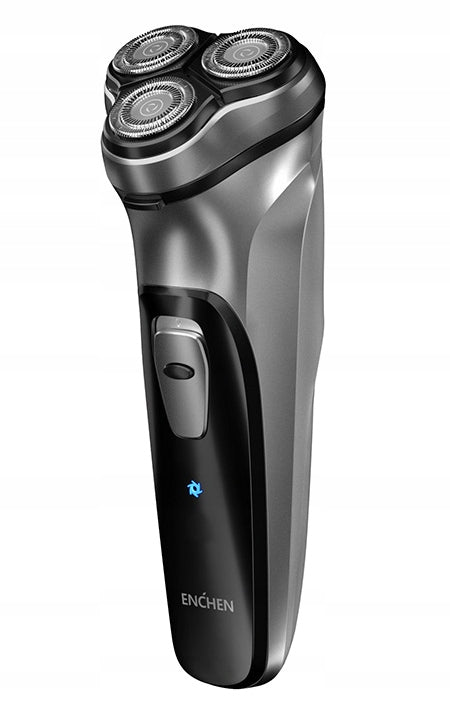 MEN'S ELECTRIC SHAVER ENCHEN FOR SHAVING TRIMMER BLACKSTONE Silver Batteries included no